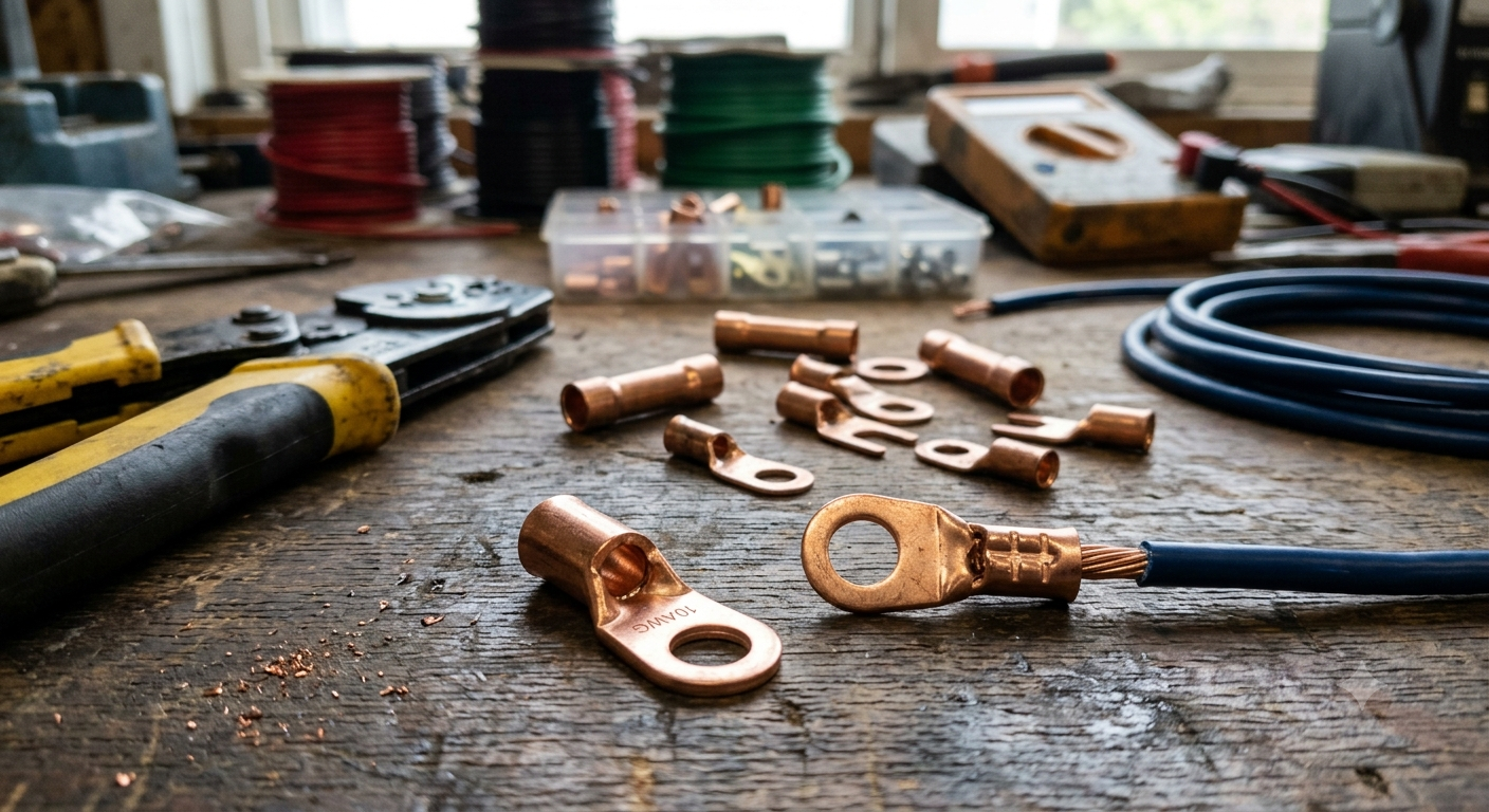 COPPER CABLE LUGS